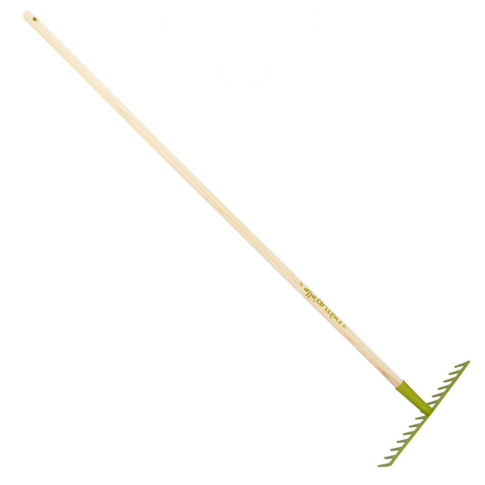 RATEAU SOUDE 14 DENTS DROITES EMMANCHÉ 1.50 M PEFC 100 % NAT/KIWI PERRIN - 505007