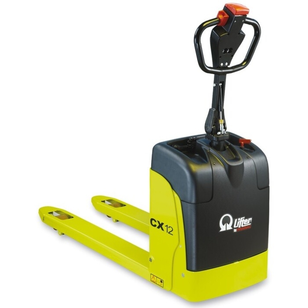Transpalette électrique CX12 S2 - Capacité 1.2T Fourches 1150x520mm - PRAMAC - EC149000000