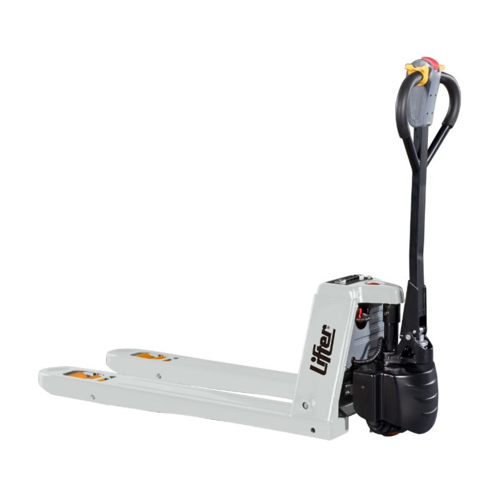 Transpalette Électrique EY15L 1,5 Tonnes - Timon Monté - avec batterie et chargeur PRAMAC EWQ47I00T1M 