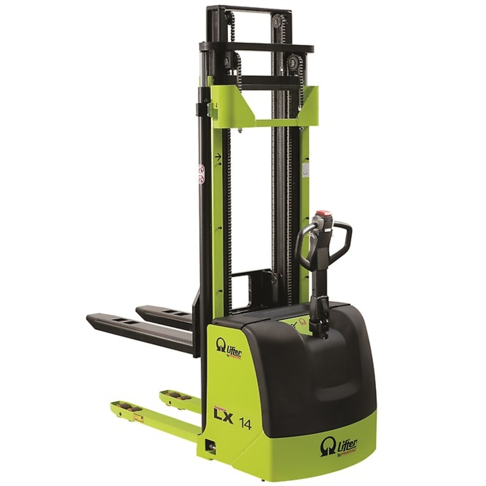 Gerbeur Électrique Triplex LX 14/42 - 1400 Kg Batterie 300 Ah Chargeur Optionnel - PRAMAC - HLW14D00000