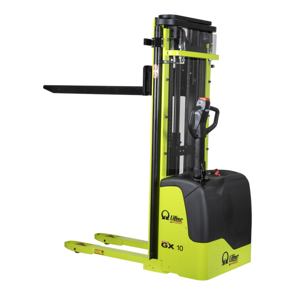 Gerbeur Électrique GX10/42 EVO - Mât Triplex, Batterie GeL Levée 1T à 4,20m - PRAMAC - HMW1033T000