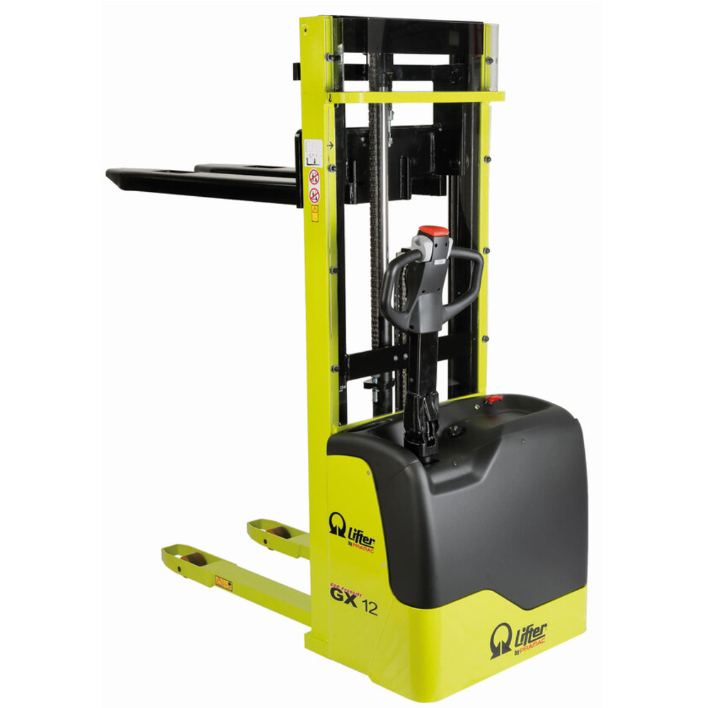 Gerbeur Électrique GX12/29 - 1,2T Élévation 2,90m, Batterie Gel Free - PRAMAC - HU61233P000