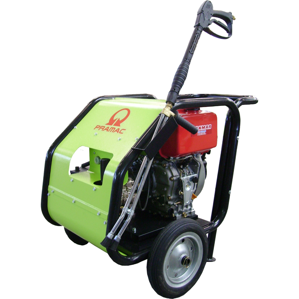 Nettoyeur Haute Pression Diesel YANMAR PW3000 - 15 L/min Manuel - PRAMAC - NC3000Y4000