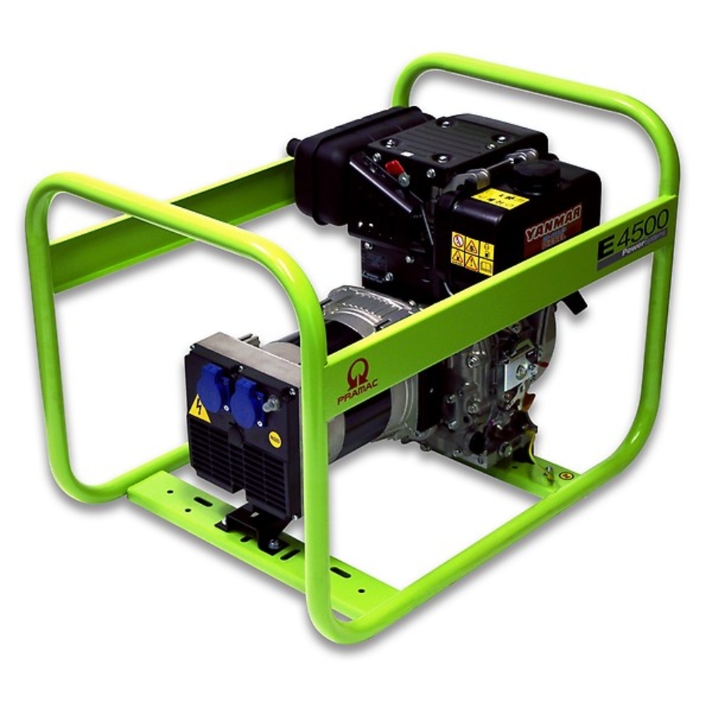 Groupe Electrogène YANMAR L70 3500W Diesel Mono 76dB 3.5h Autonomie - PRAMAC - PA322SY3000