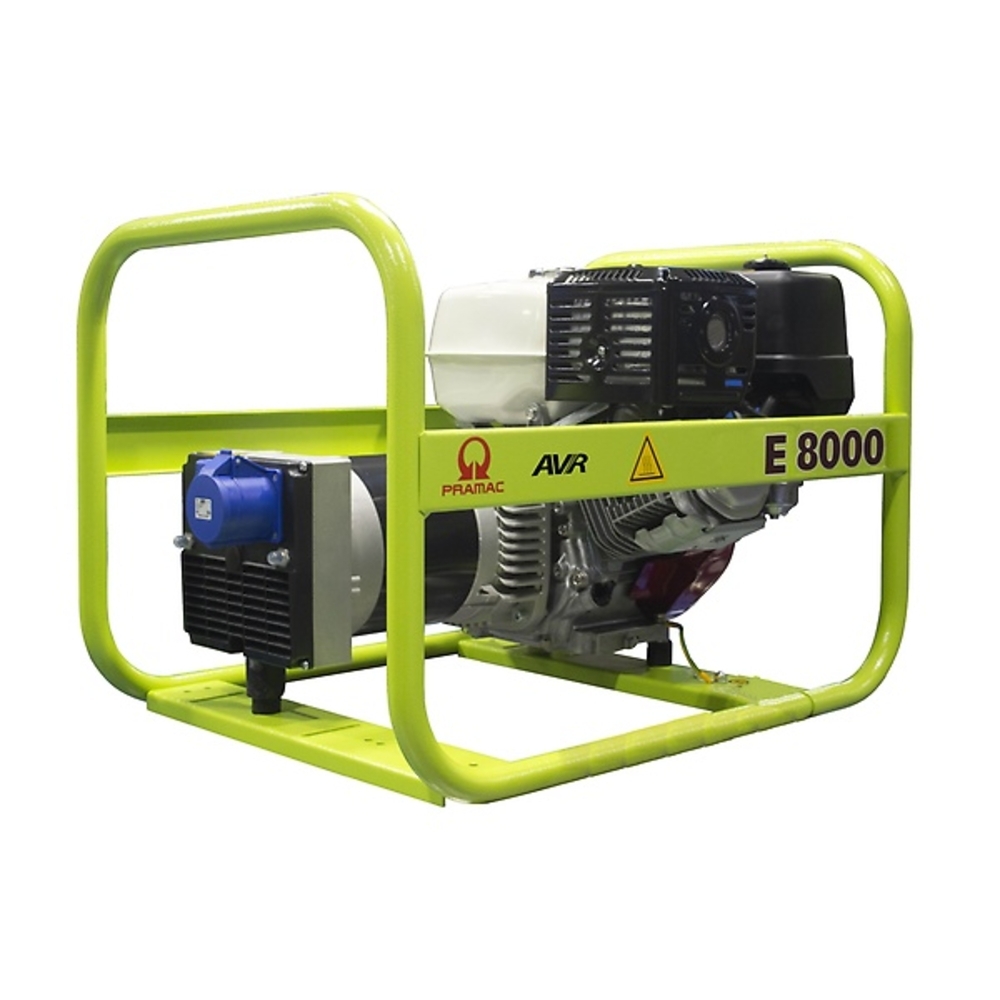 Groupe Electrogène HONDA E8000 6430W Monophasé AVR 3000tr/min 72dB - PRAMAC - PA652SH100N