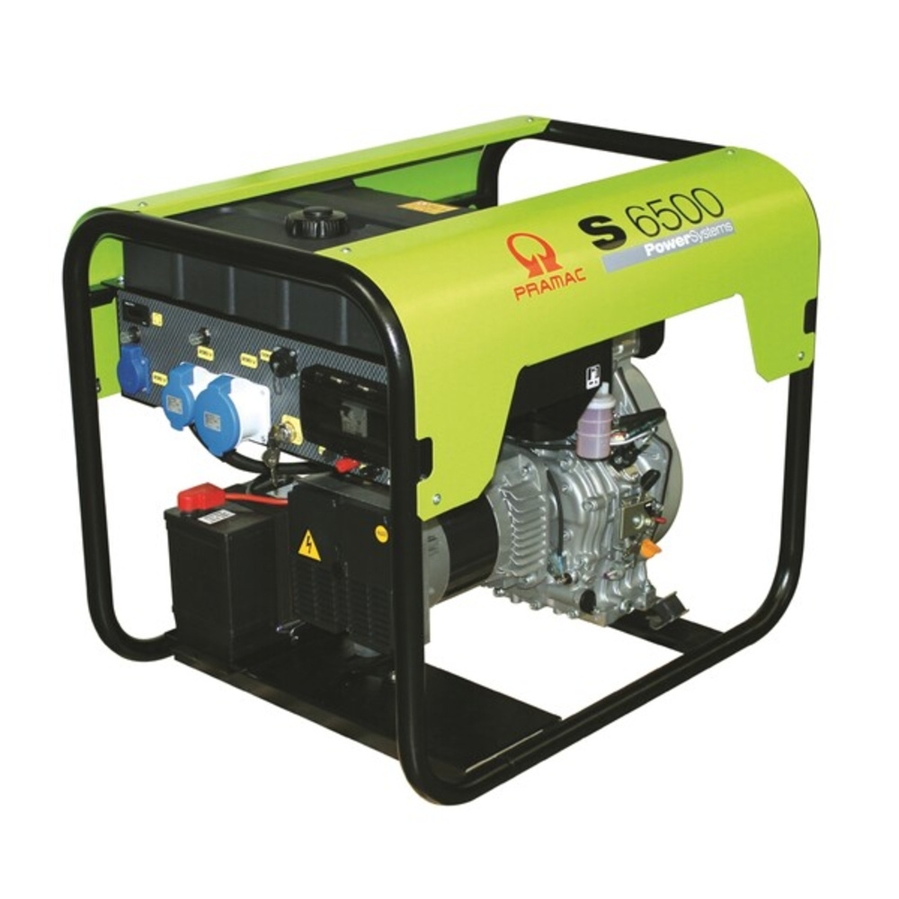 Groupe Electrogène Yanmar S6500 Diesel 5310W Démarrage Électrique AMF/RSS - PRAMAC - PD482SY4001