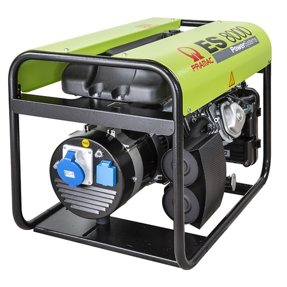 Groupe Electrogène Honda ES8000 6430W Démarrage Manuel 72 dB 11L - PRAMAC - PE612SH1000