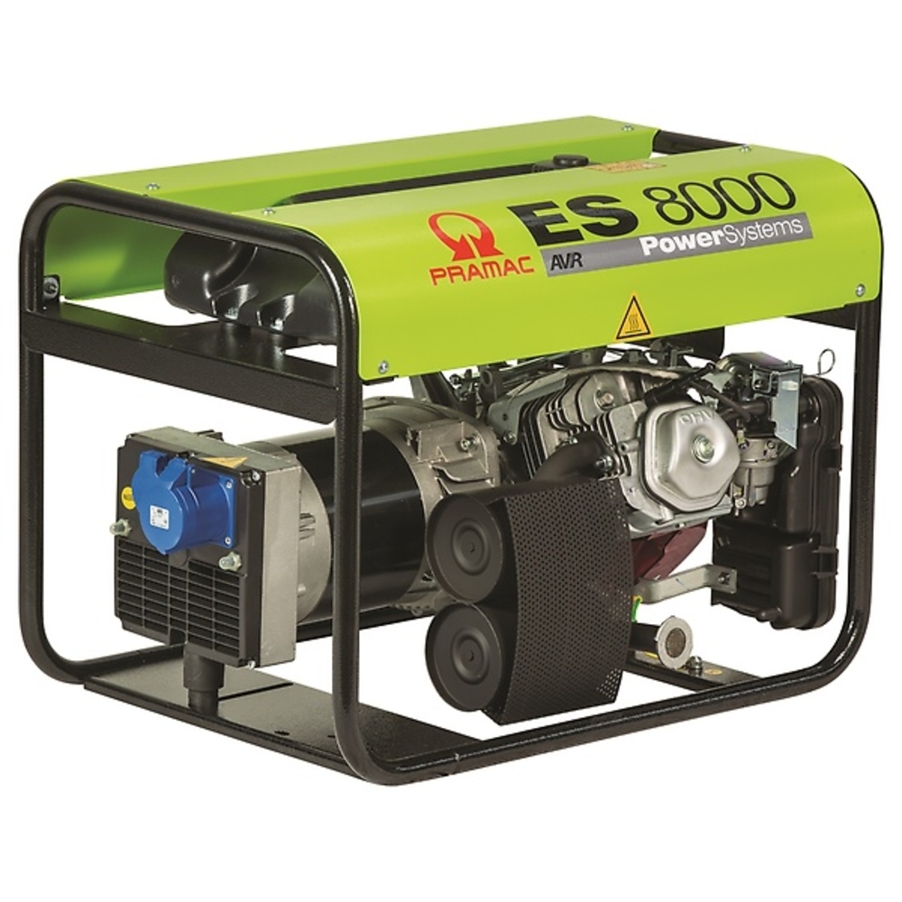 Groupe Electrogène ES8000 Honda 6430W Monophasé Essence 11L 5,1h - PRAMAC - PE612SH1009