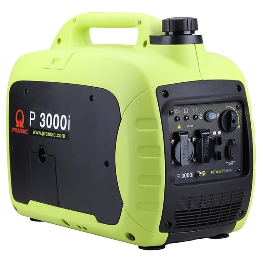 Groupe Electrogène Inverter P3000i 2500W Démarrage Manuel Essence - PRAMAC - PF262SXI000