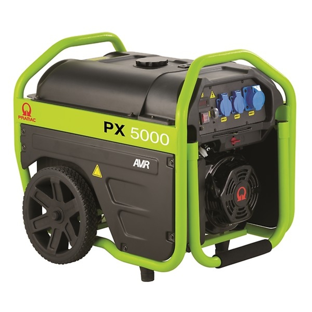 Groupe Electrogène PX5000 - 4000 W Monophasé Essence 72 dB 25 L - PRAMAC - PK332SX1000