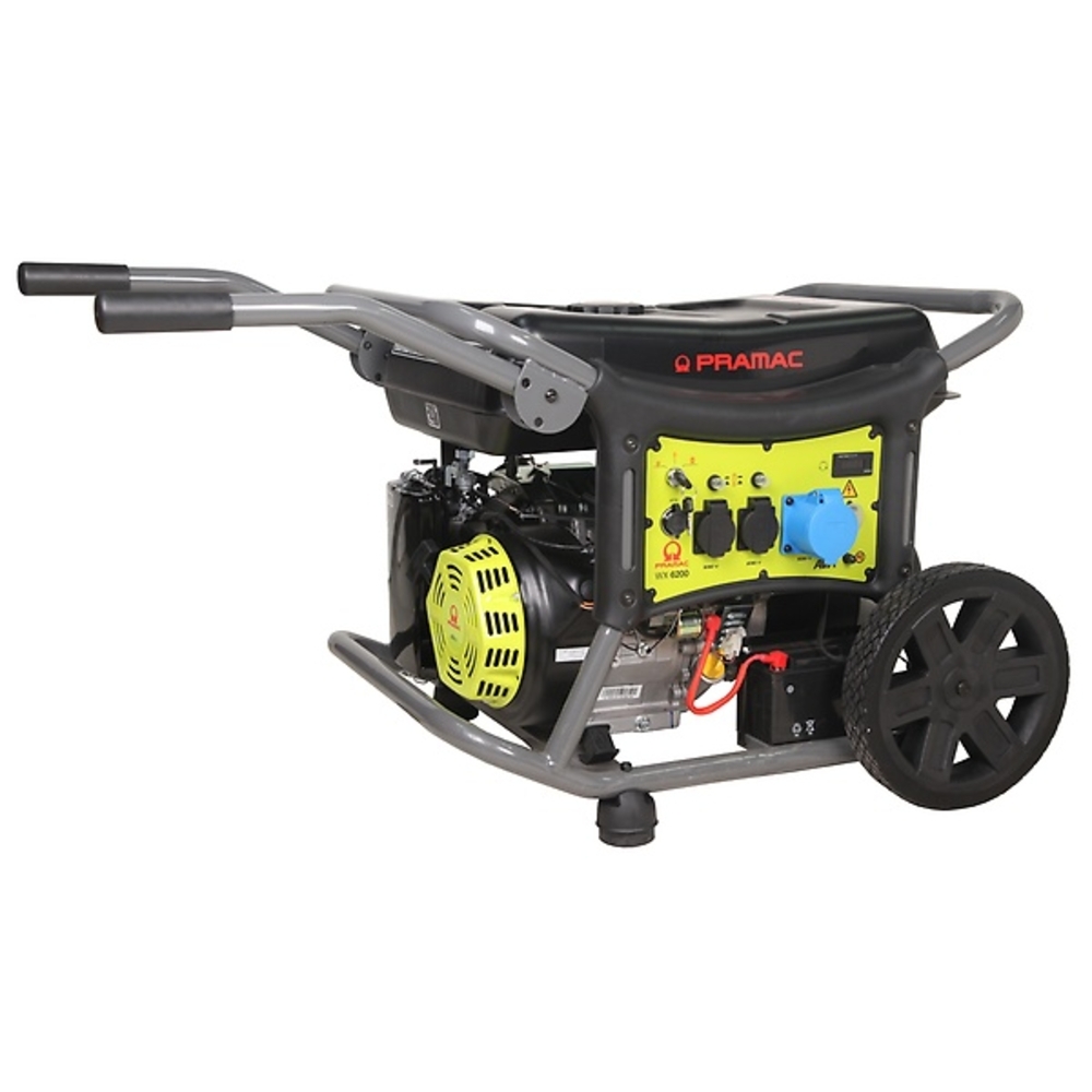 Groupe Électrogène Powermate WX6200 AVR 5800W Monophasé Démarrage Électrique - PRAMAC - PR532SXBZ03