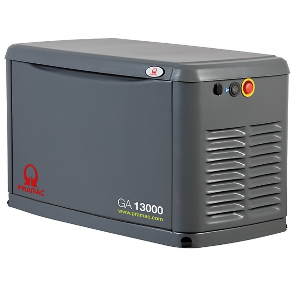 Groupe électrogène GA13000 - Générateur Air-Coolé 230V avec démarrage automatique - PRAMAC - PS133YXM000