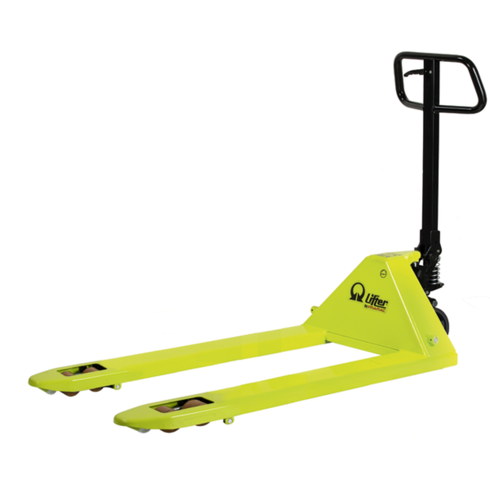 Transpalette Manuel GS EVO Large 2,5T - Ergonomique, Polyuréthane, 1150x685mm - PRAMAC - TEB45AVY100