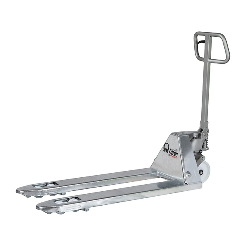 Transpalette manuel galvanisé GS EVO MR 2,5T - Ergonomique, 1220x685mm - PRAMAC - TKB65A0NZZ0