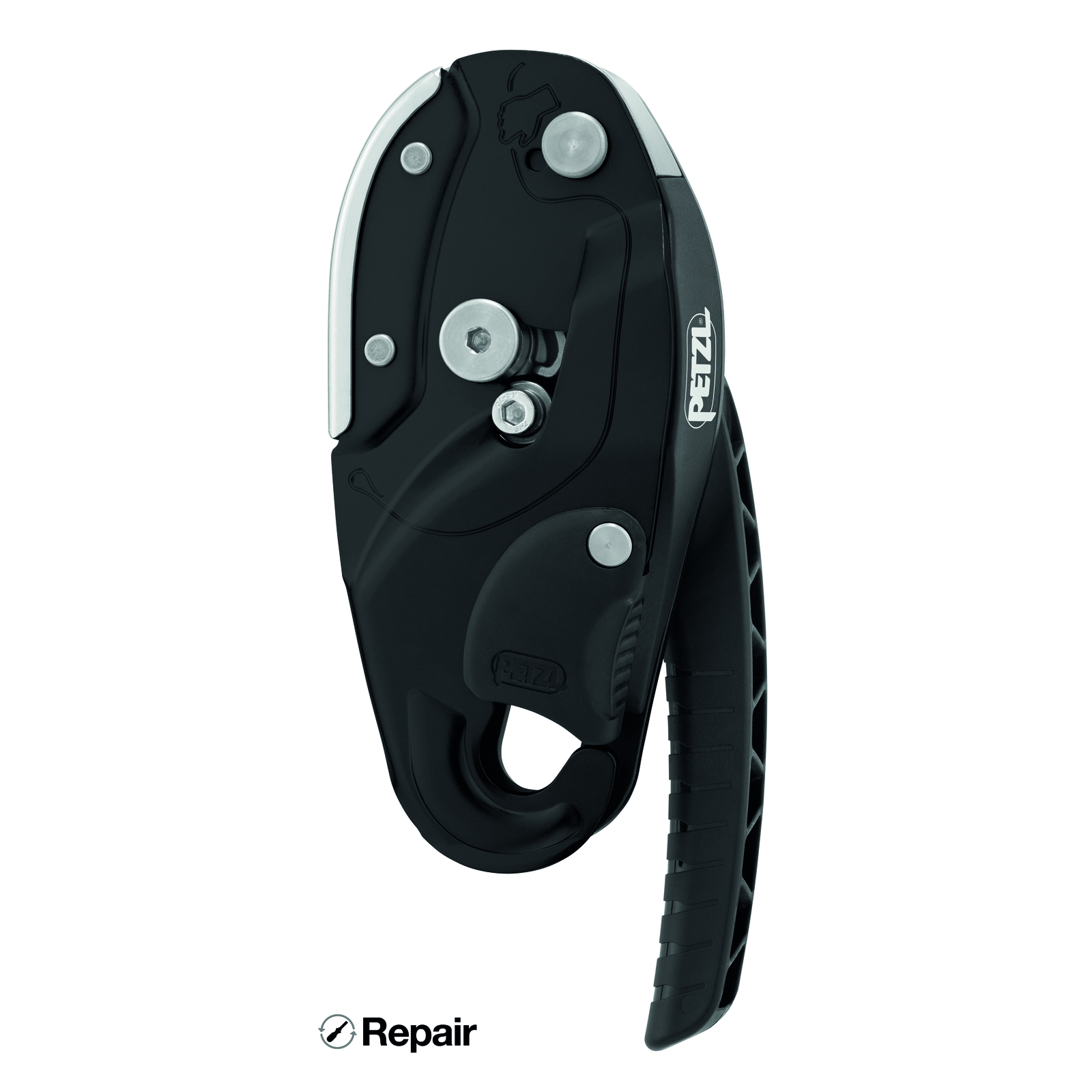 Descendeur RIG réparable noir PETZL - D021BA01