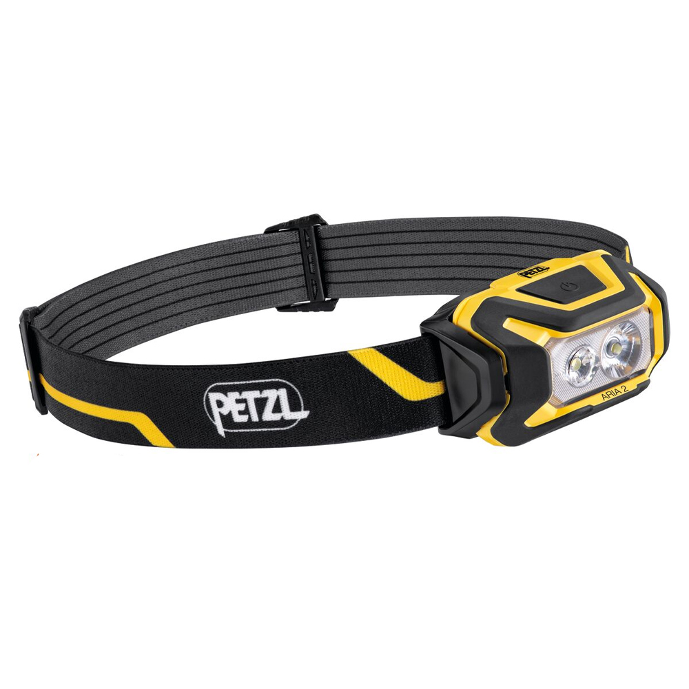 Lampe Aria 2 noir/jaune PETZL - E070AA00