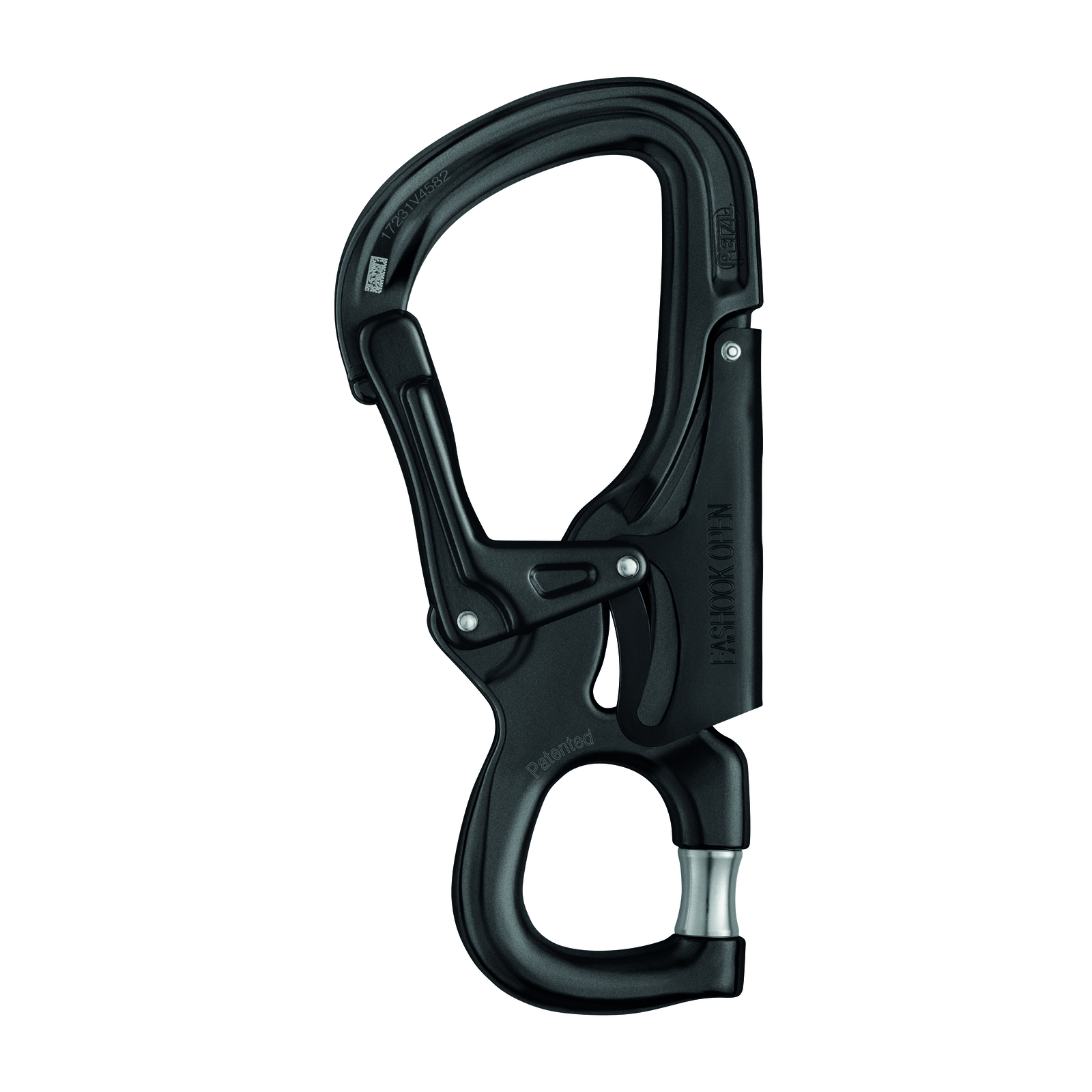 Connecteur EASHOOK OPEN noir PETZL - M043AA01