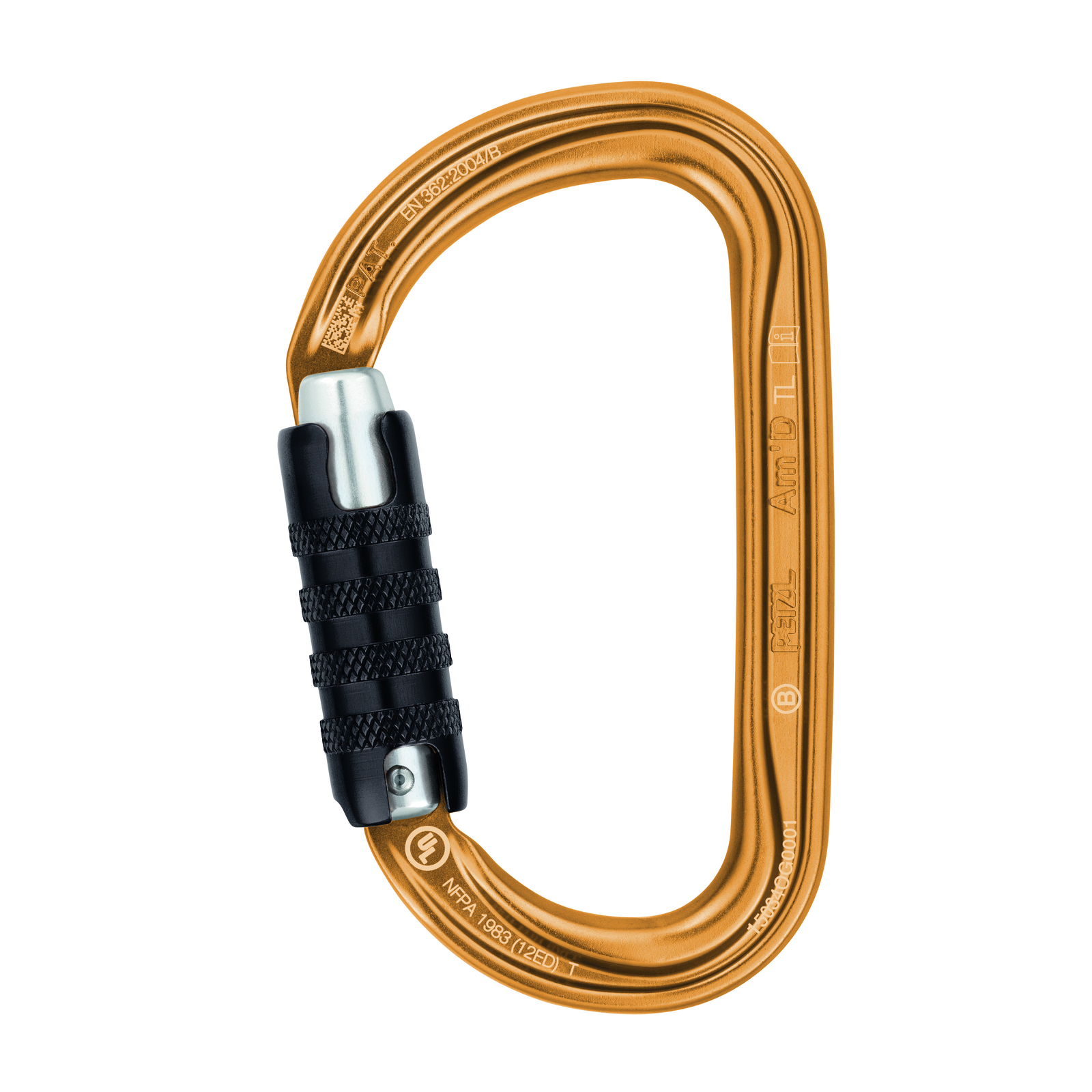 Mousqueton AM'D TRIACT-LOCK or PETZL - M34ATLY