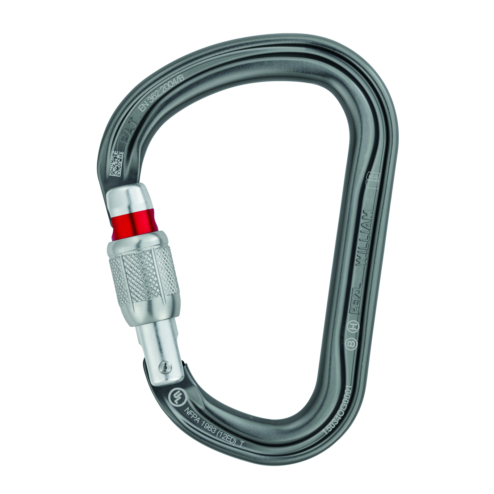 Mousqueton WILLIAM SCREW-LOCK PETZL - M36ASL