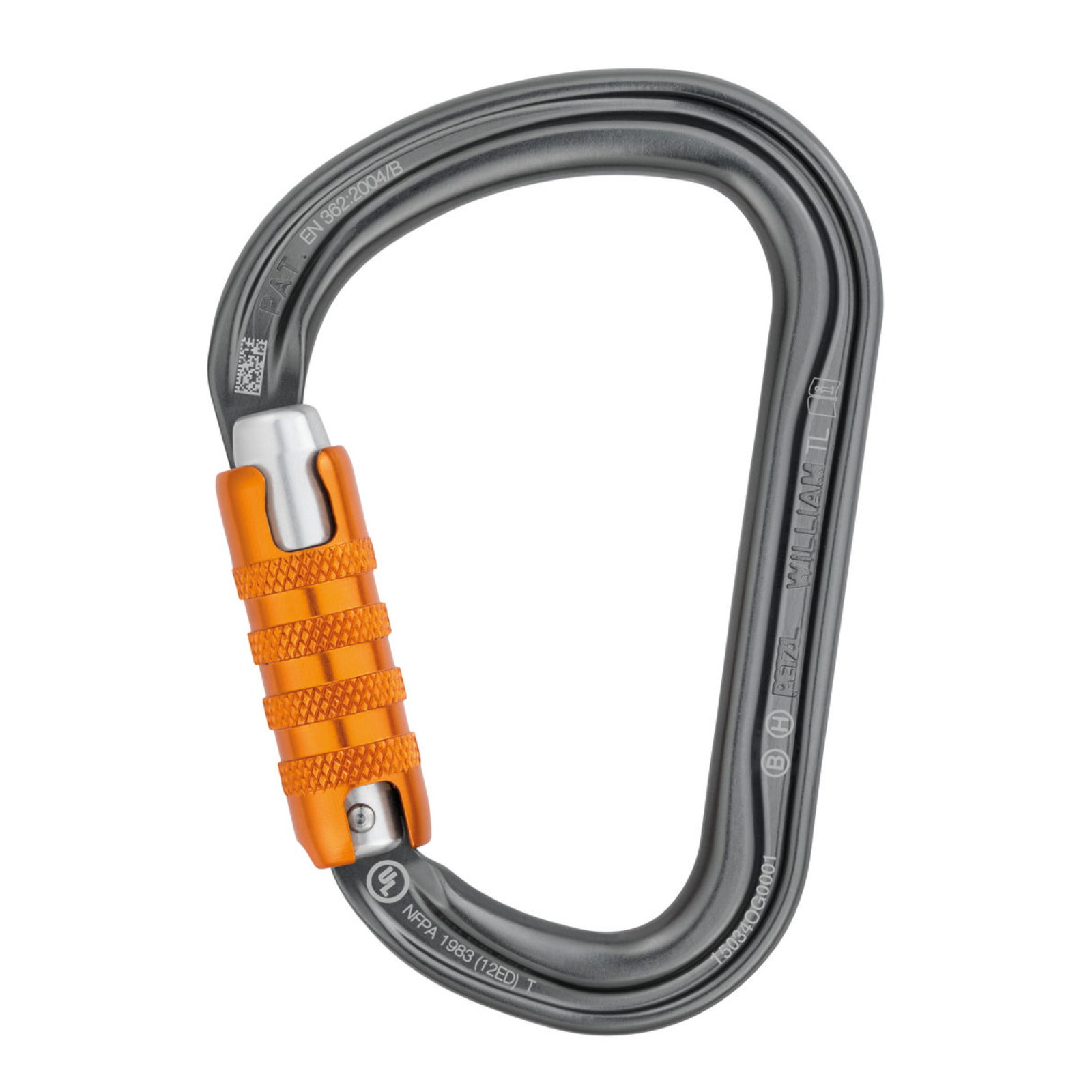Mousqueton WILLIAM TRIACT-LOCK PETZL - M36ATL