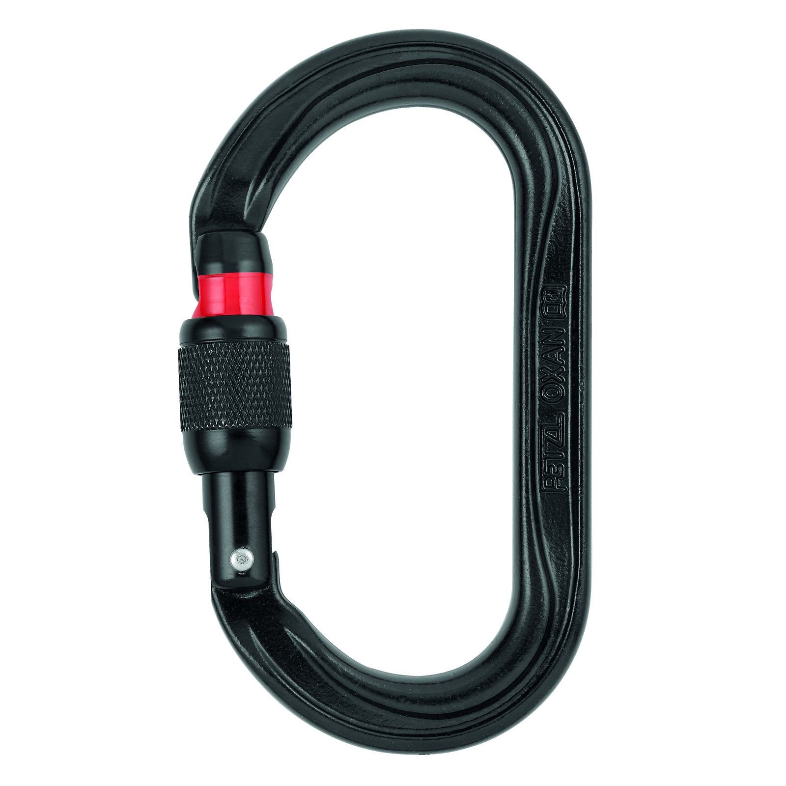 Mousqueton OXAN SCREW-LOCK noir PETZL - M72ASLN