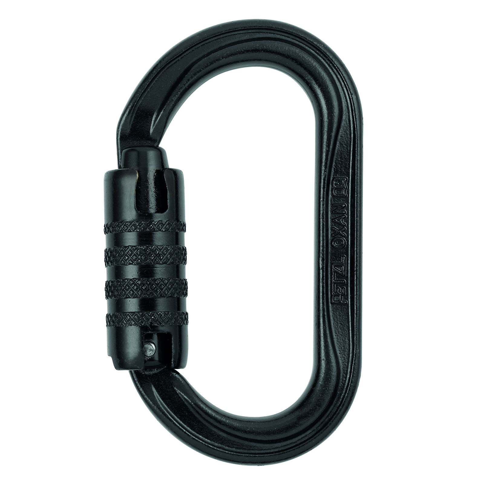 Mousqueton OXAN TRIACT-LOCK INT noir PETZL - M72ATLN