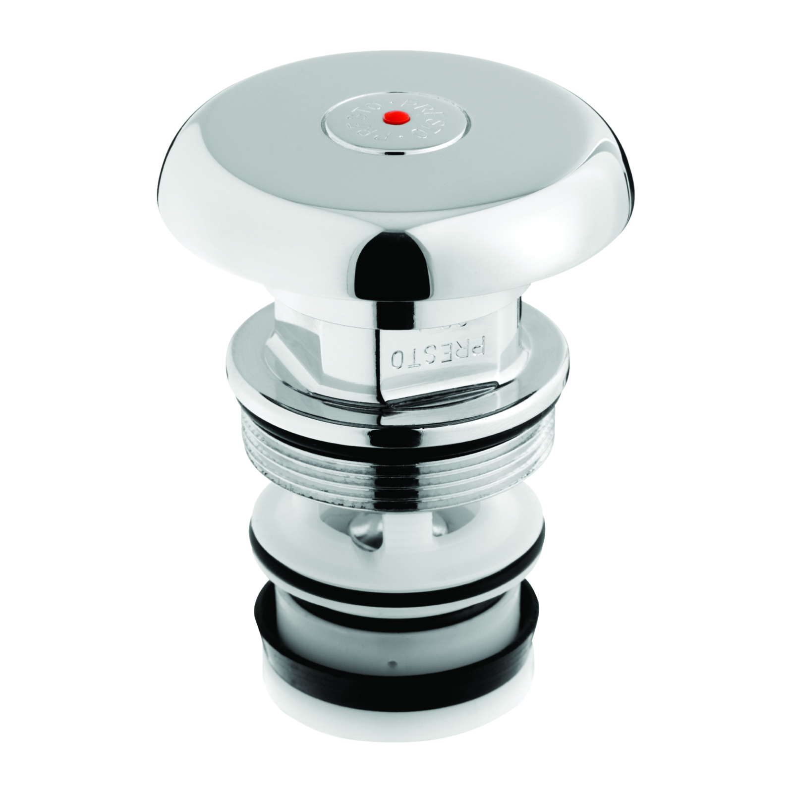 Tête interchangeable douche P50 H disque PMR temporisée 20-35s chromée PRESTO - 01014