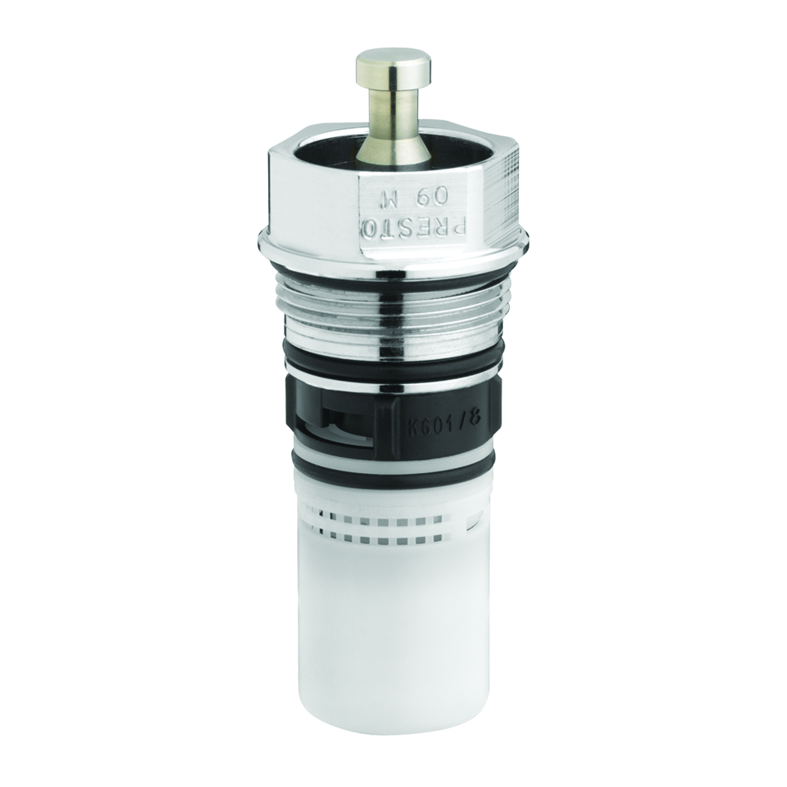 Tête interchangeable urinoir temporisée mécanique Presto 120B chromée PRESTO - 01190
