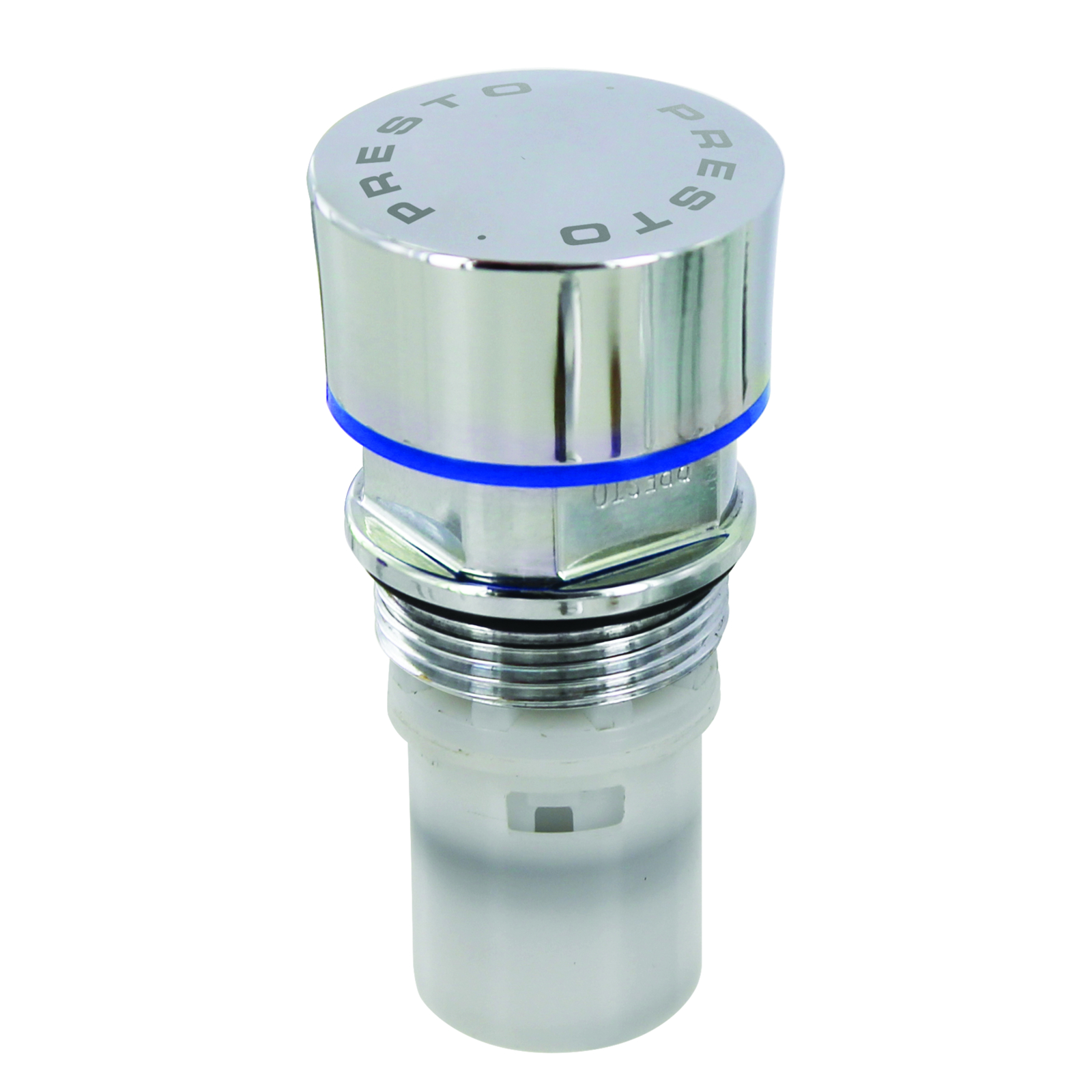Tête interchangeable lavabo temporisée 10-20s bleue PRESTO - 01275
