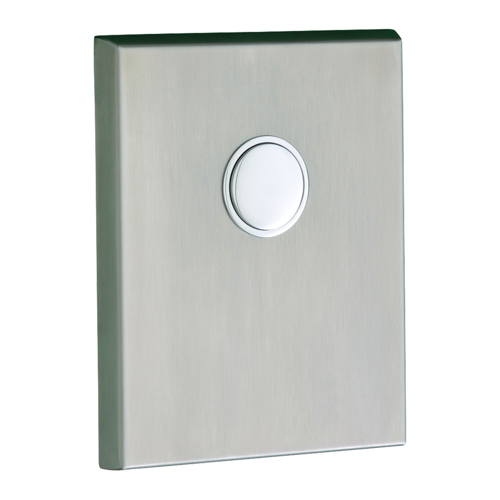 Face avant inox brossé 304L robinet chasse encastré P1000 XL E antivandalisme PRESTO - 14233
