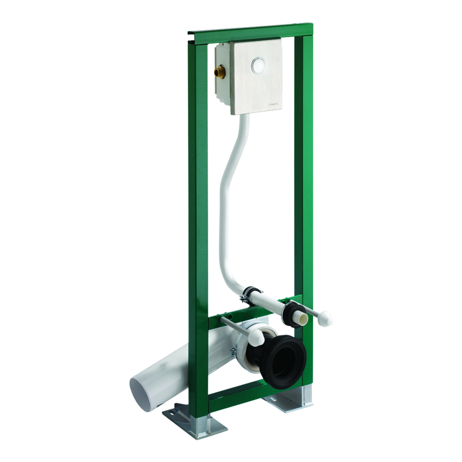 Bâti-support chasse directe 6-9L inox brossé P1000 XL avec robinet d’arrêt PRESTO - 18547