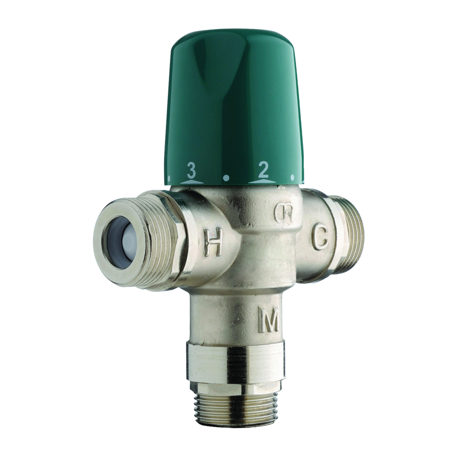 Régulateur thermostatique en T G3/4