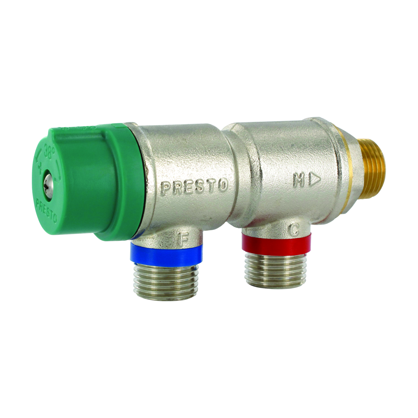 Régulateur thermostatique entrées parallèles G1/2