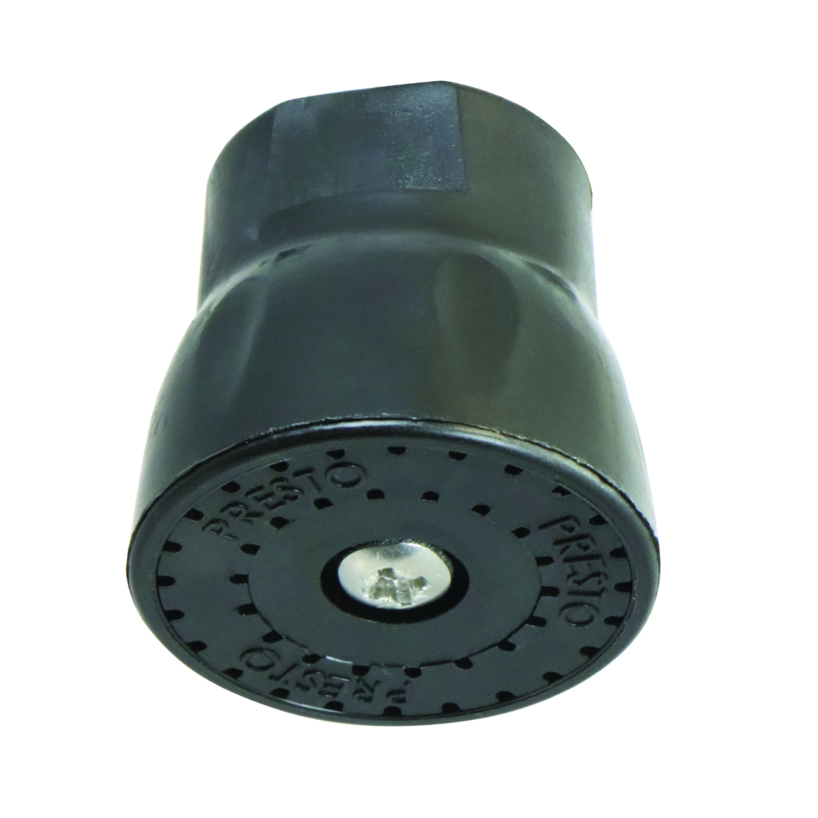 Tête de douche fixe jet pluie encastrée noire PRESTO - 29320