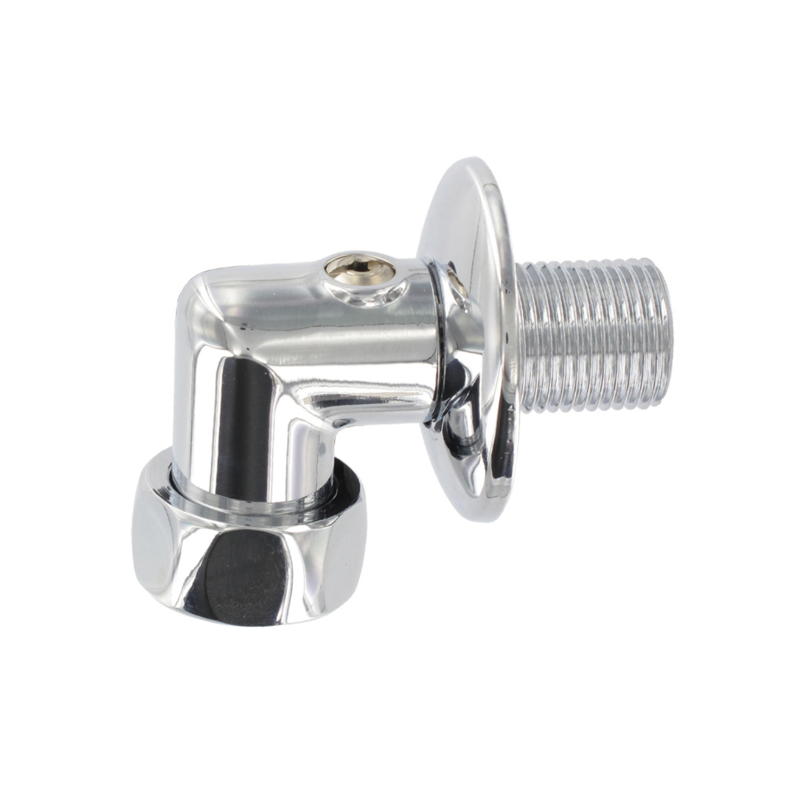 Robinet d’arrêt équerre réglable M1/2 F G3/4 avec fermeture PRESTO - 29835