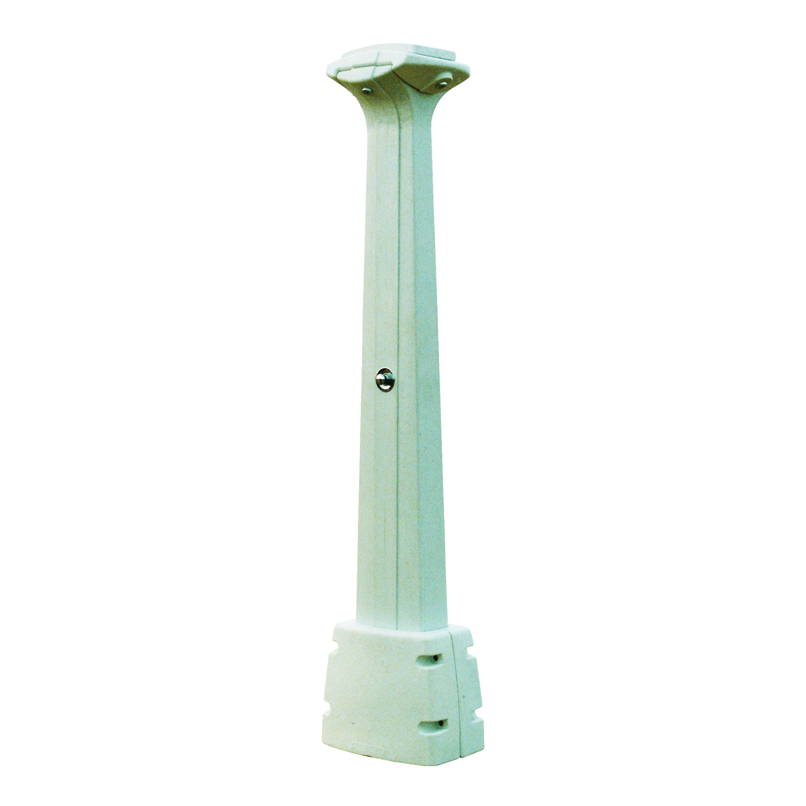 Colonne de douche extérieure temporisée 2 postes 15-25s 6l/min ABS gris PRESTO - 29931