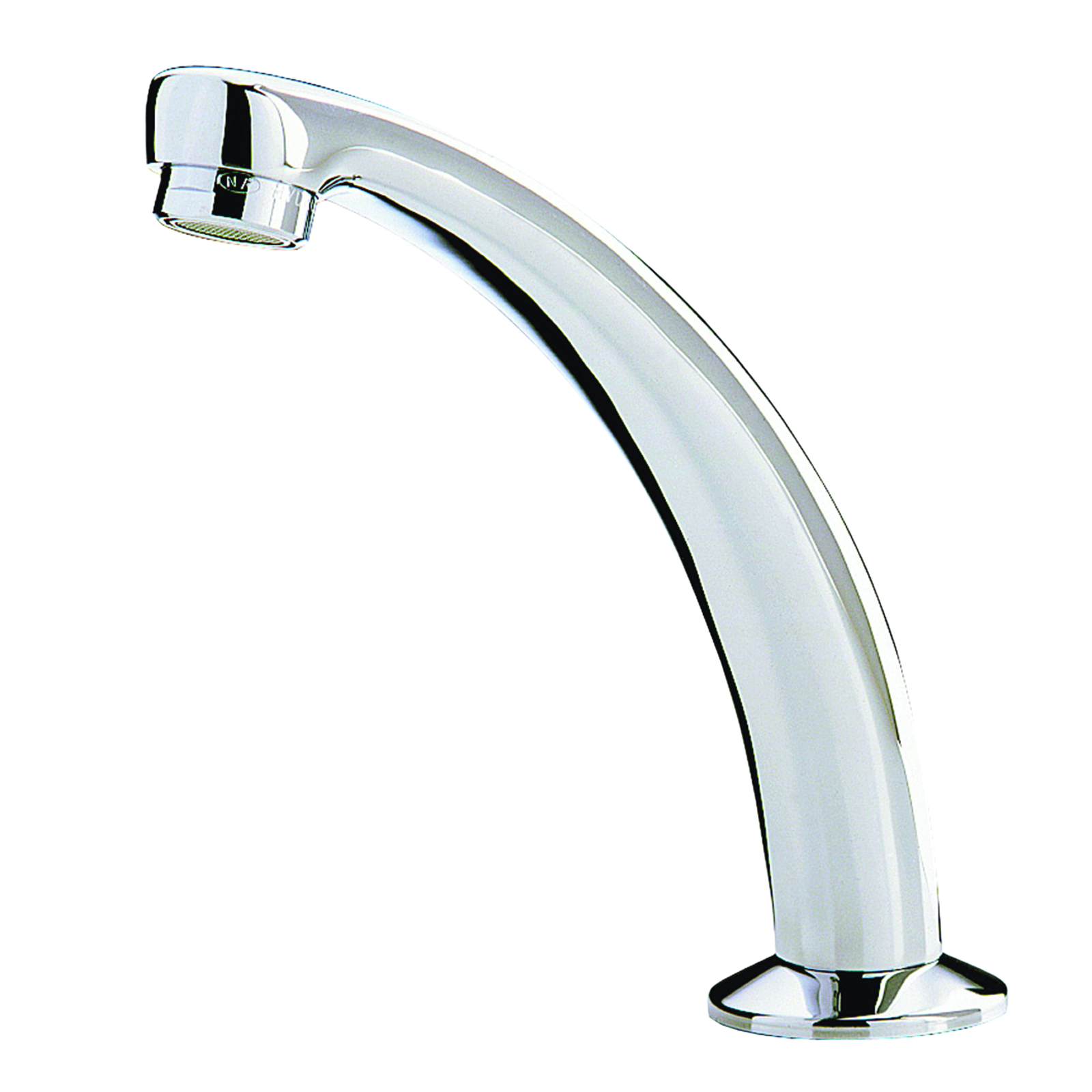 Bec sur plage orientable 120° M1/2 6l/min chromé PRESTO - 30202