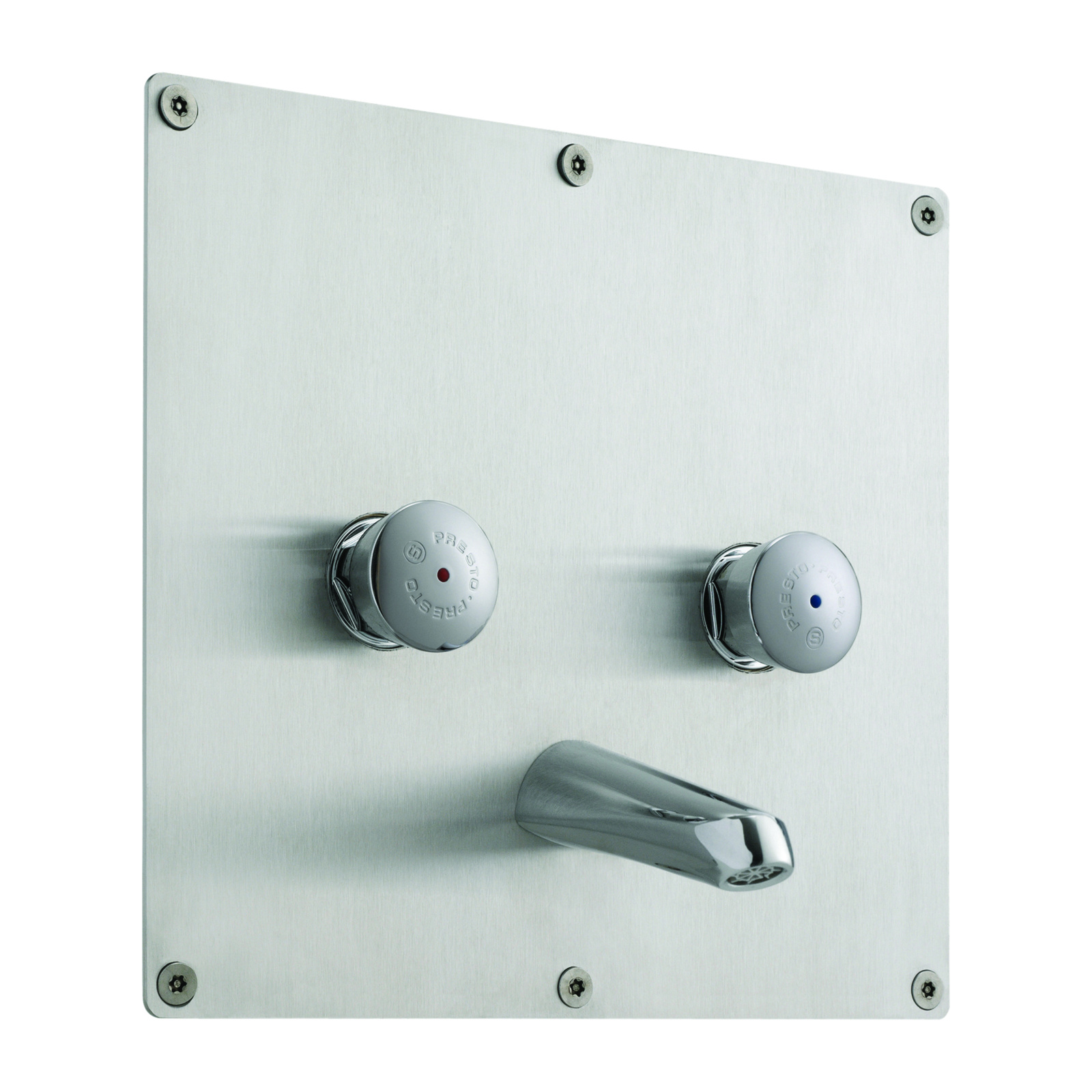 Robinet lavabo bicommande encastré temporisé PRESTO - 30212