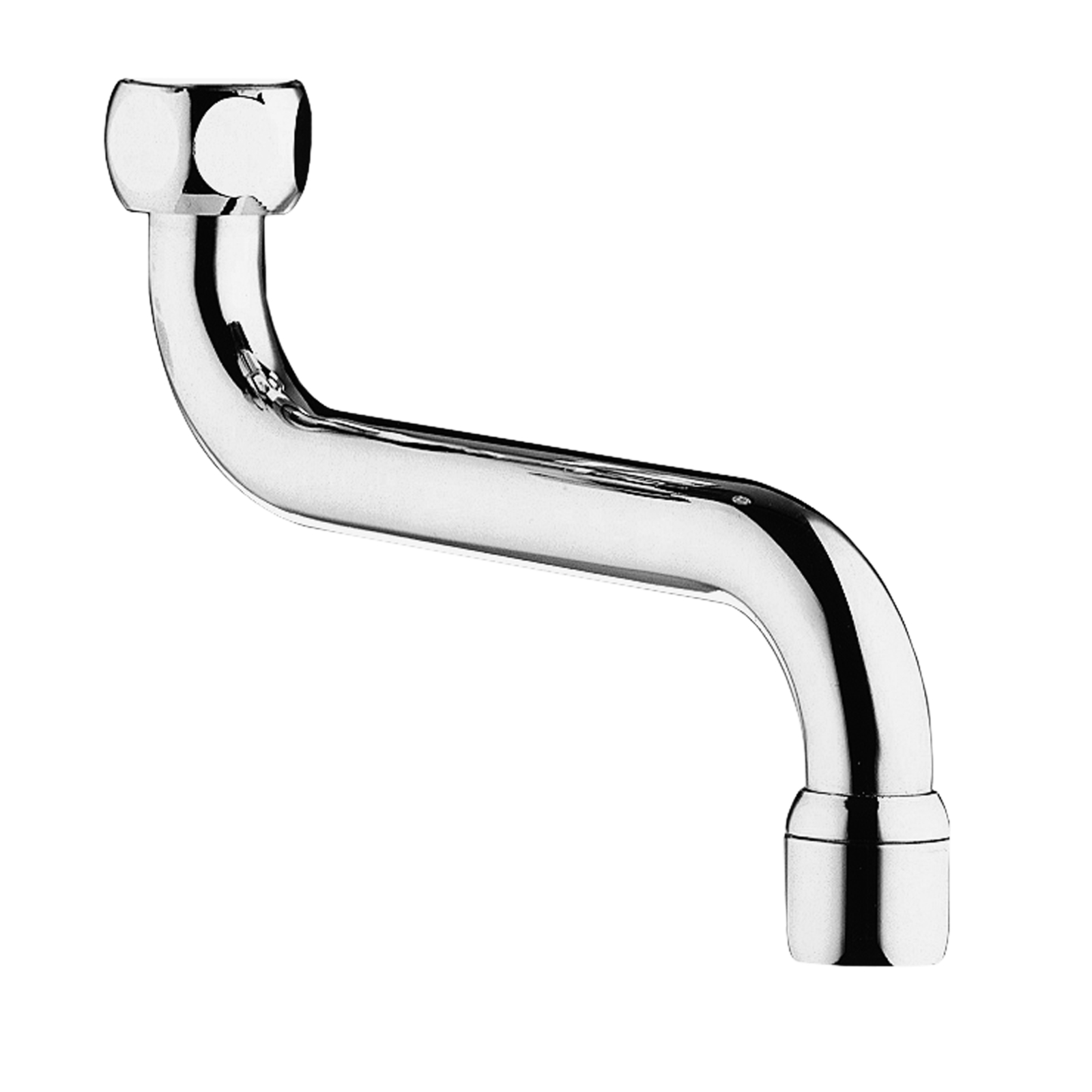 Bec tournant 150 mm filetage G1/2 avec brise-jet PRESTO - 30916