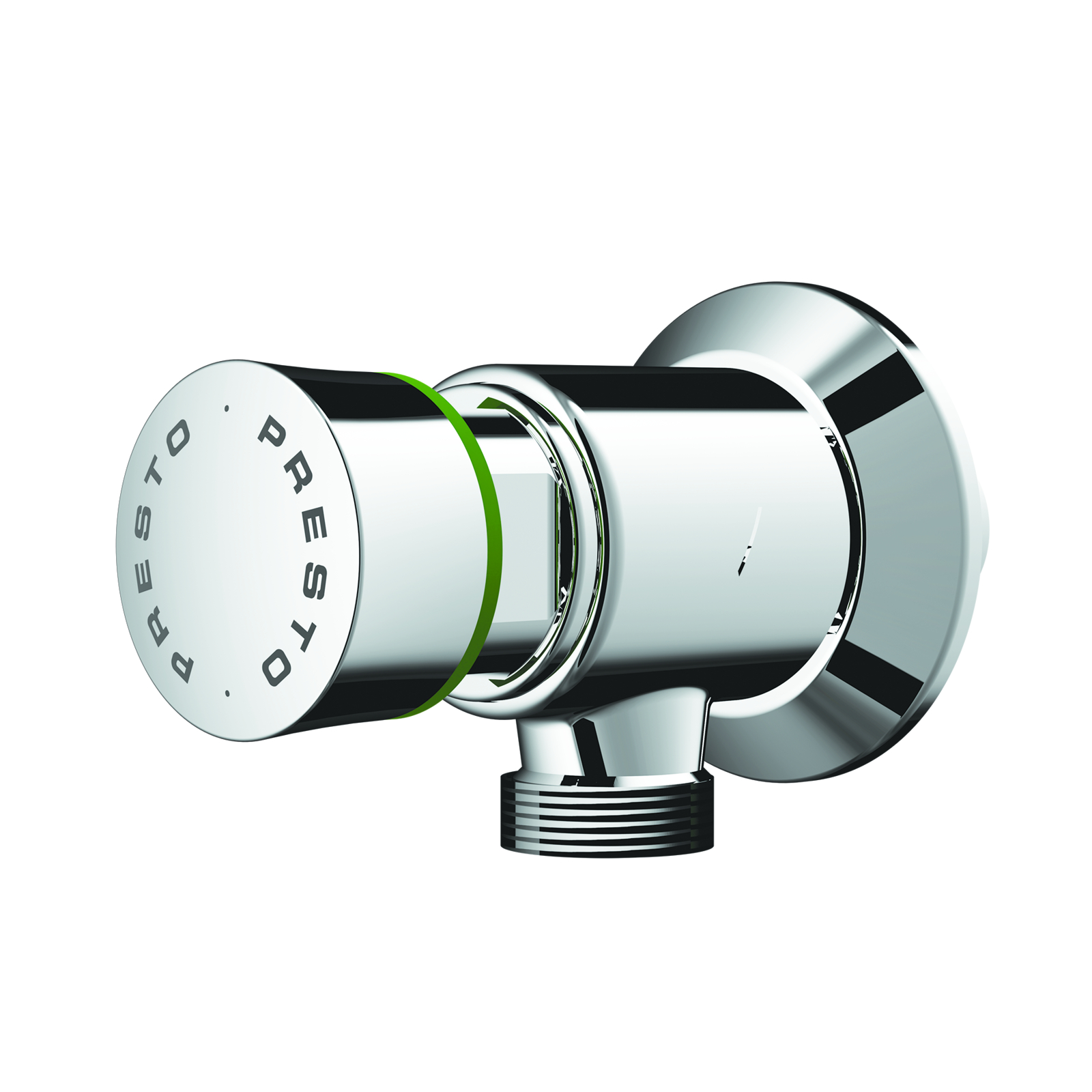 Robinet d'urinoir mécanique temporisé P12 NEO équerre sans raccord PRESTO - 31707