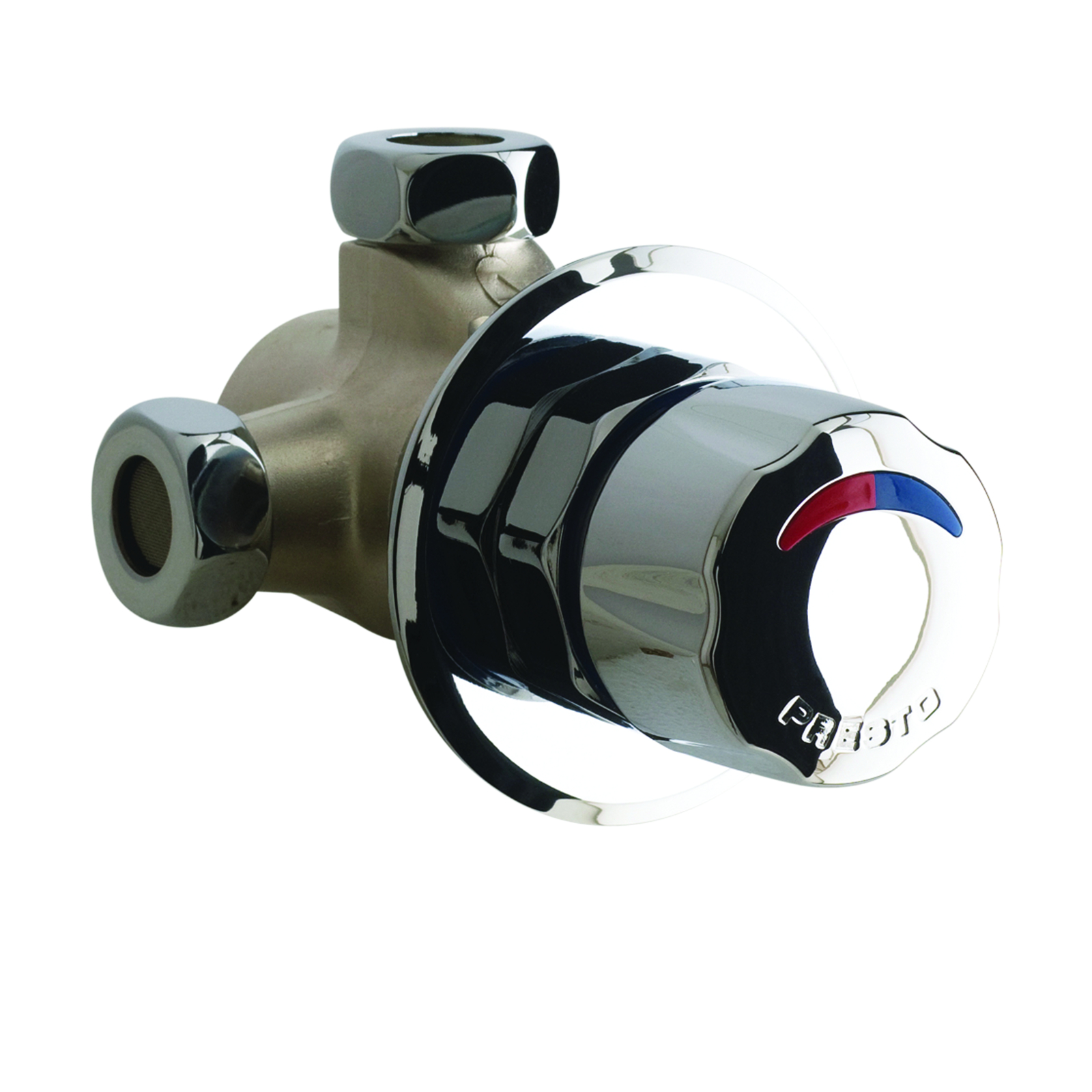 Mitigeur de douche temporisé cloison fine sans raccord S PRESTO - 35176