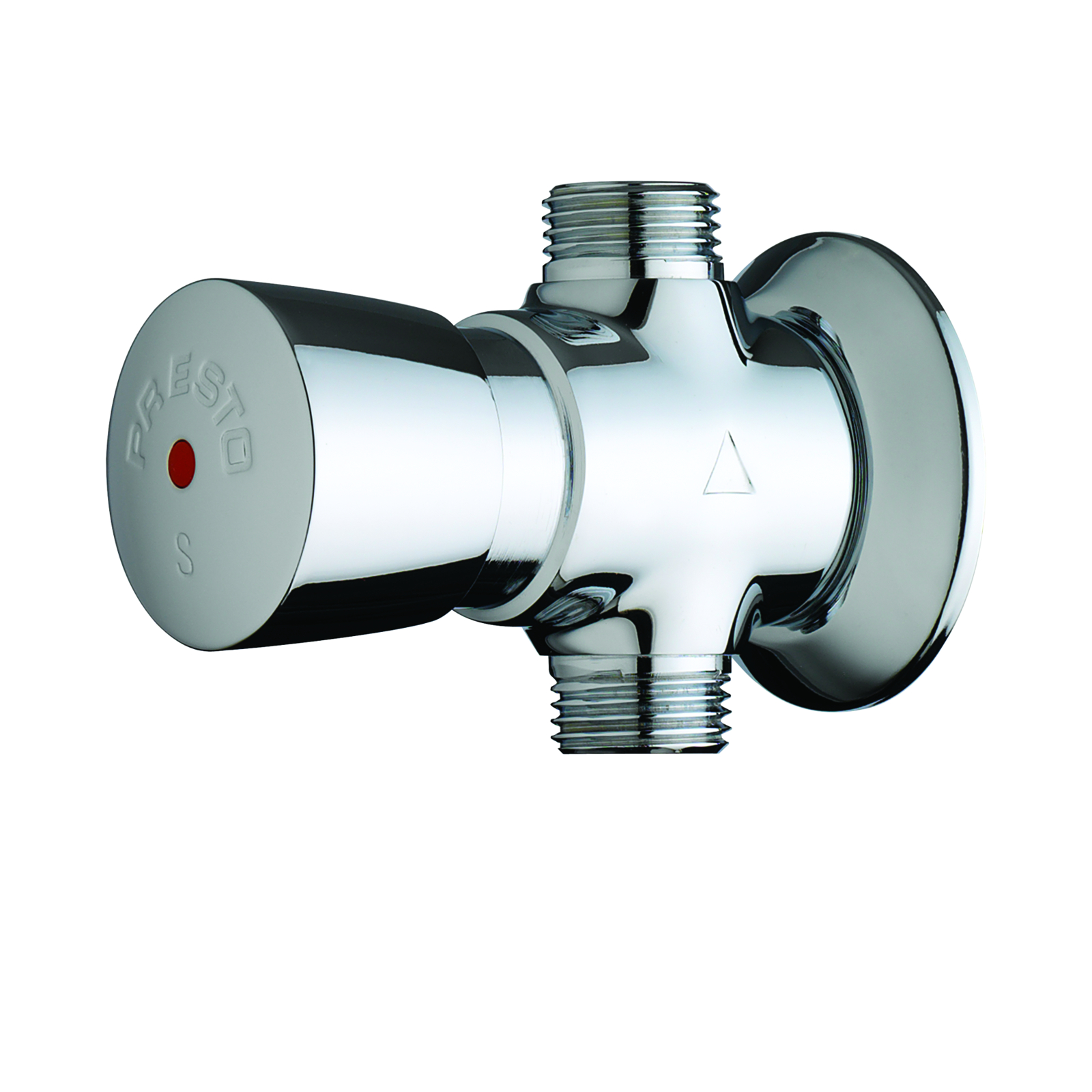 Robinet de douche temporisé mécanique 30 s 5 l/min apparent chrome PRESTO - 38310