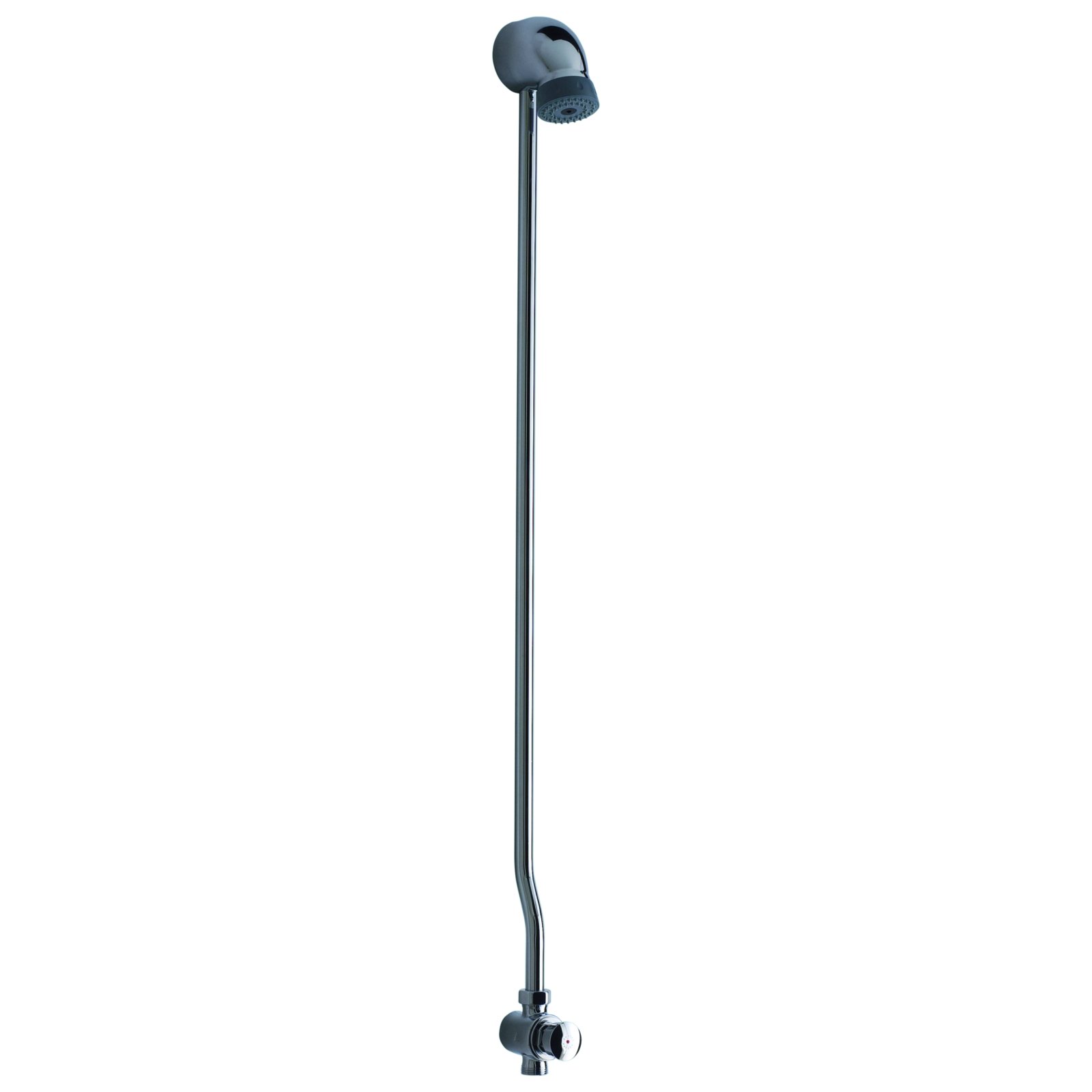 Robinet de douche temporisé mécanique 30 s débit 6 l/min avec pomme fixe PRESTO - 38921