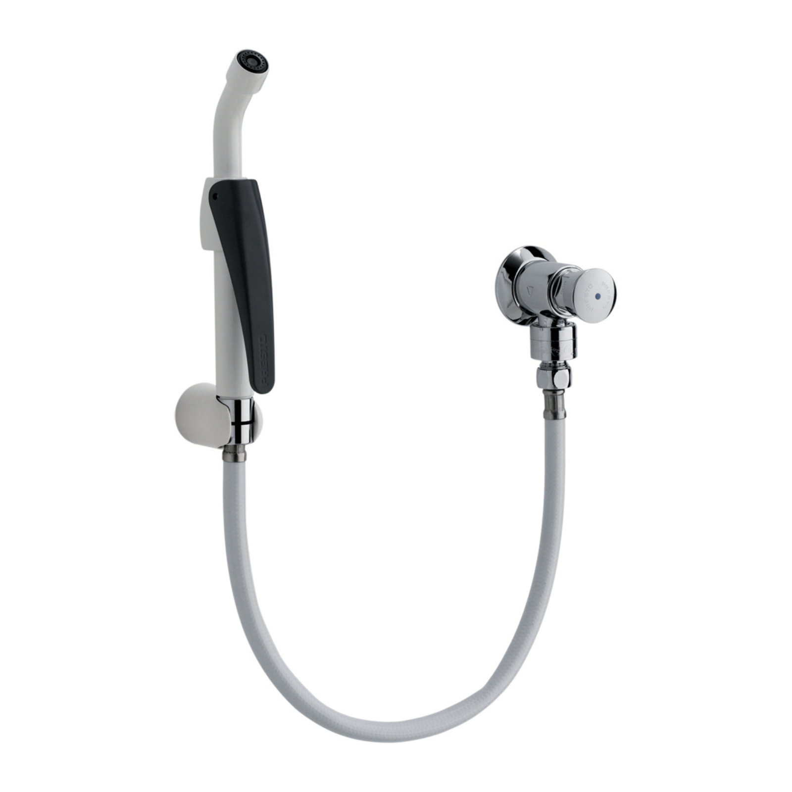 Lave-bassin robinet temporisé douchette 45° 1m PRESTO ROBINETTERIE 39211 PRESTO - 39211
