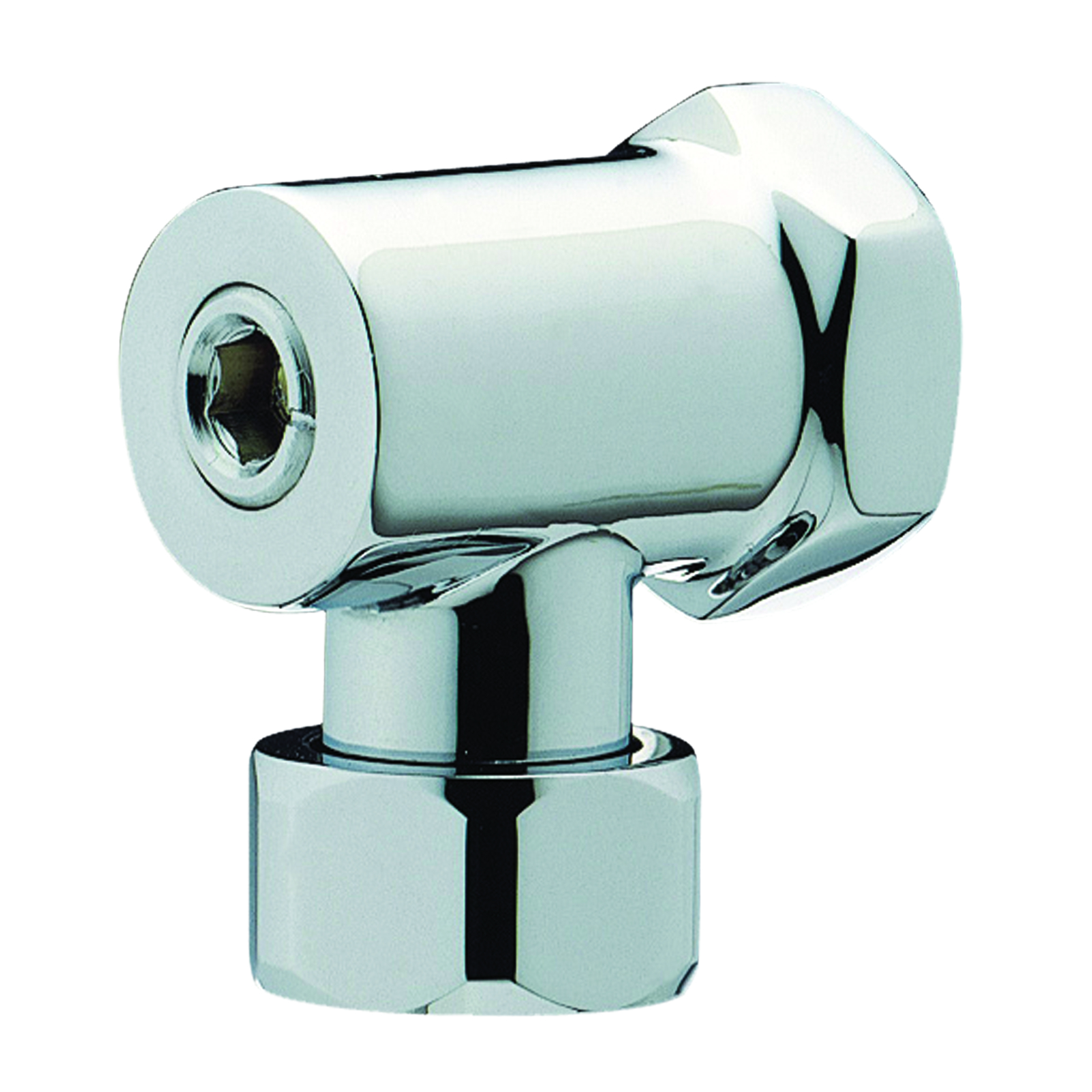 Robinet d’arrêt équerre F G3/4’’ écrou prisonnier chromé PRESTO - 42520