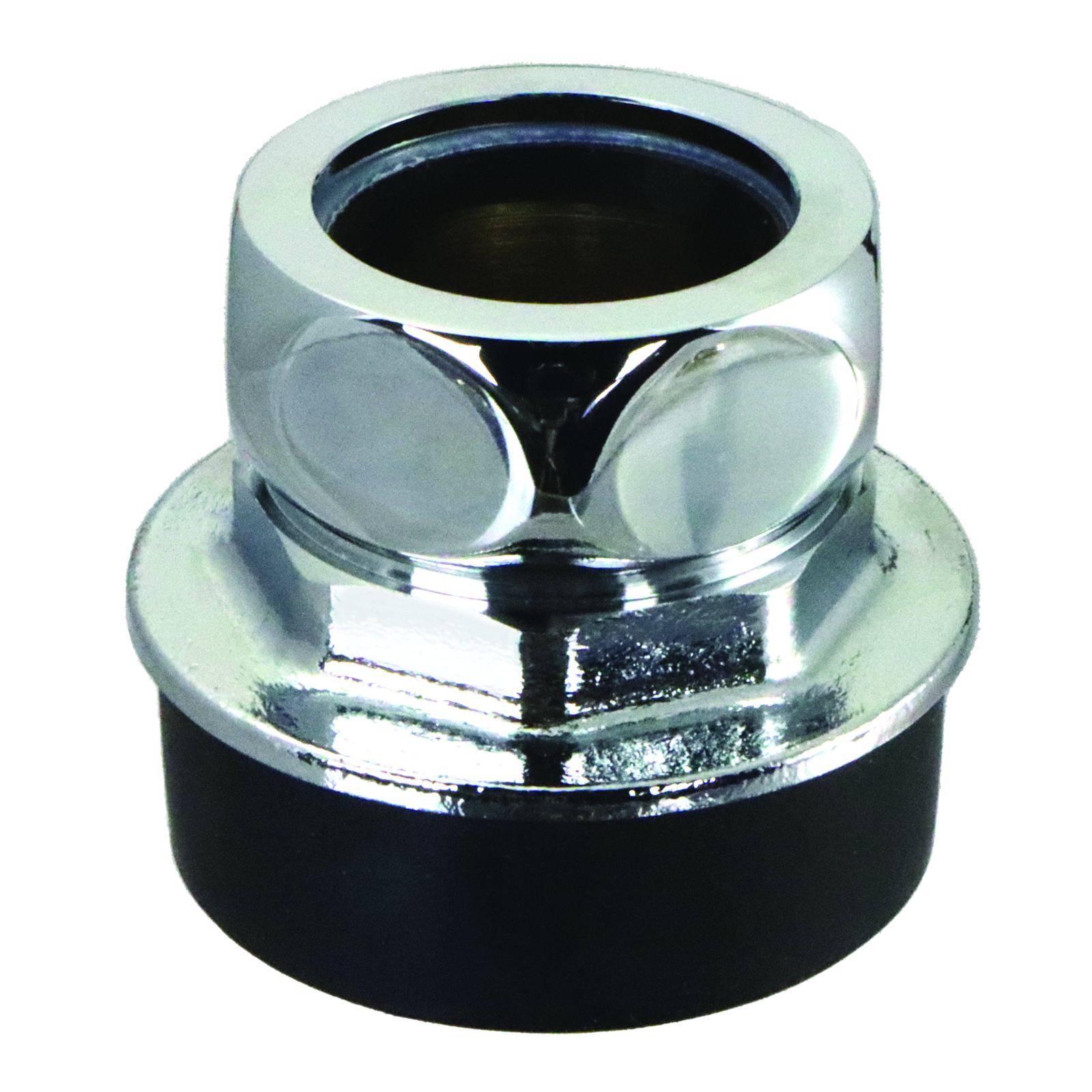 Nez de jonction chasse Ø 55-57 mm tube Ø 32 mm chromé PRESTO - 44055