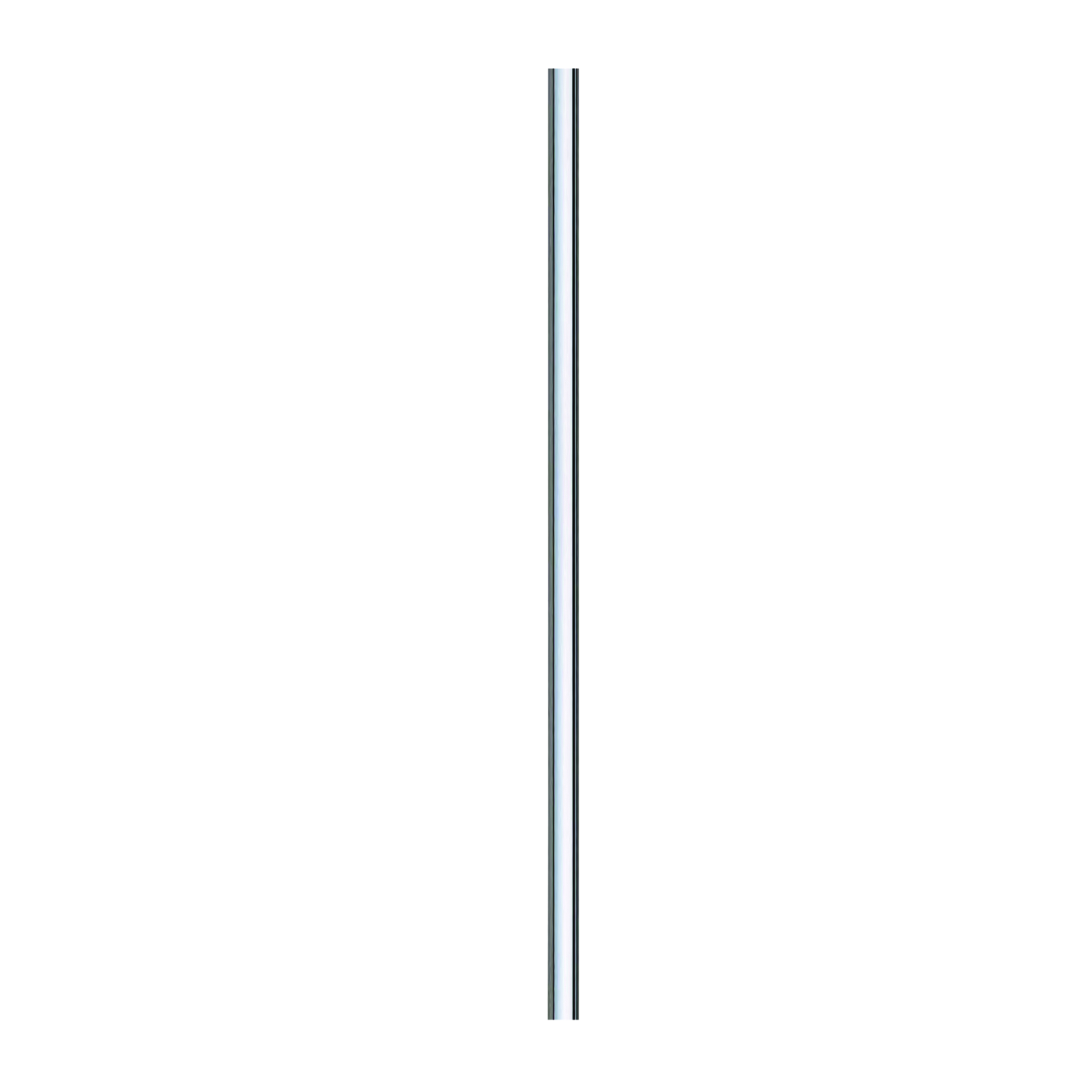Tube de chasse droit 28 mm 1000 mm laiton chromé pour siège à la turque PRESTO - 49340