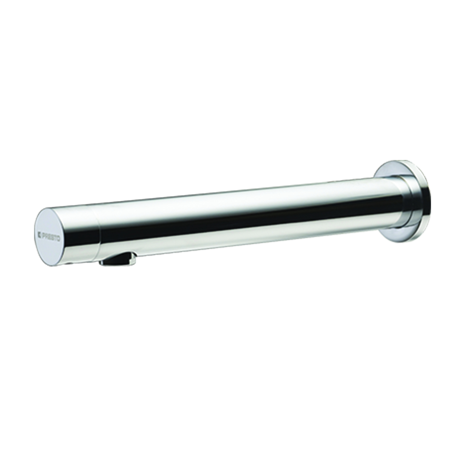 Robinet simple mural à cellule électronique sur secteur chrome PRESTO - 52039