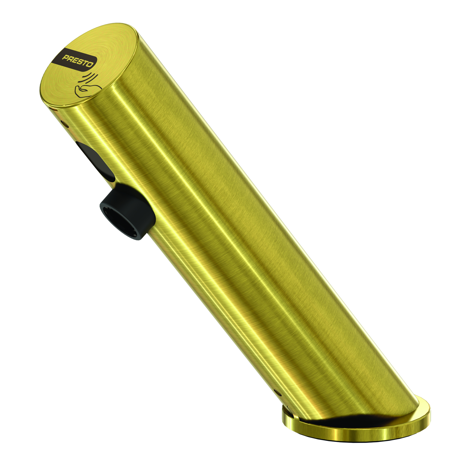 Robinet mitigeur électronique 1,9 l/min secteur 12-24V or brossé PRESTO - 57202OB
