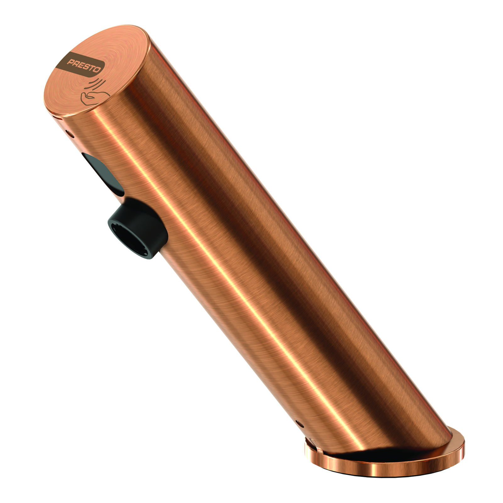 Robinet mitigeur électronique 1,9 l/min piles 6V cuivre brossé PRESTO - 57206CB
